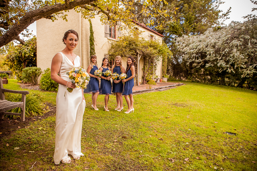 Bridal Party at Adelaide Hills Country Cottages